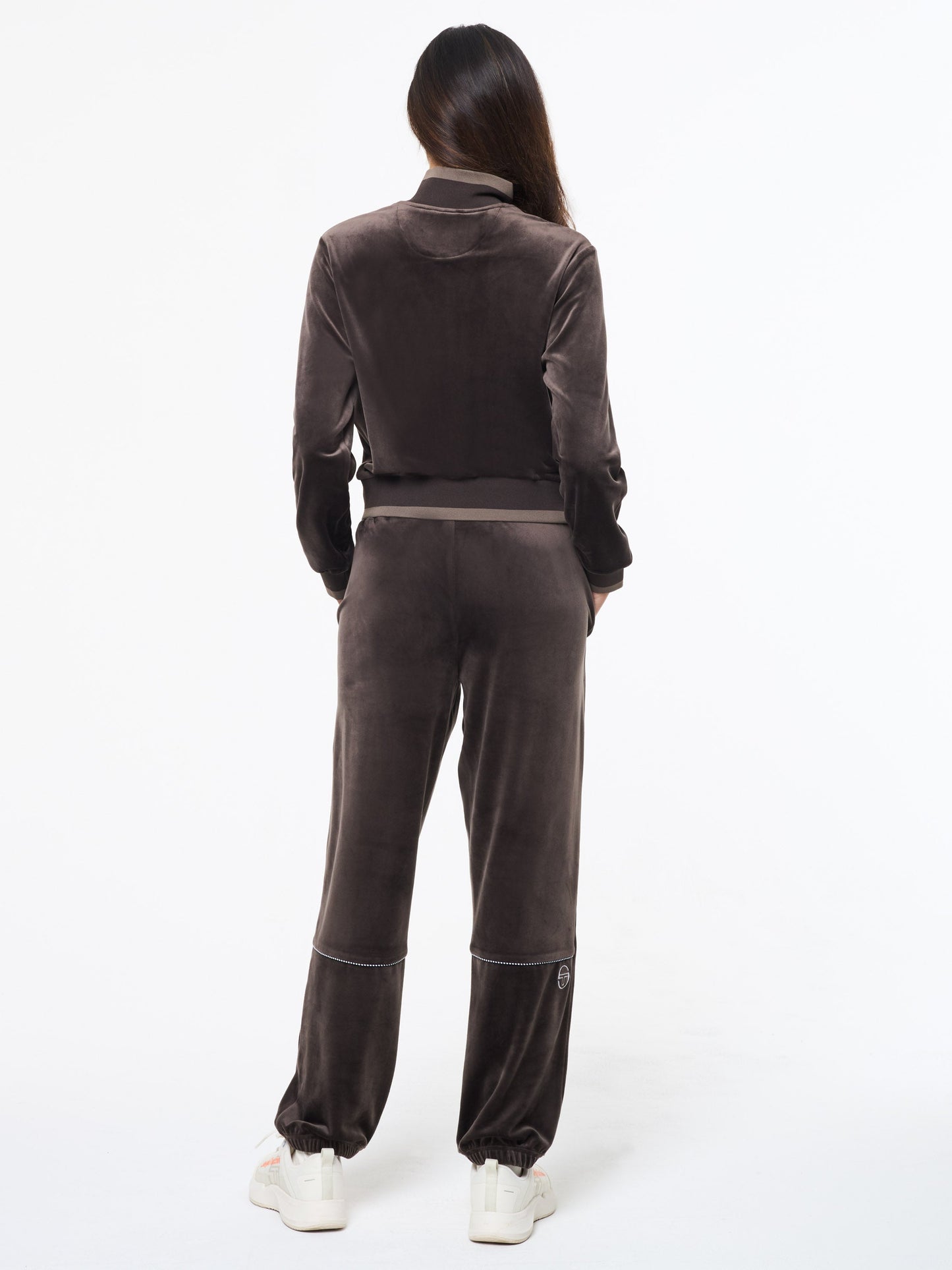 Leta Velour Jacket- Mulch