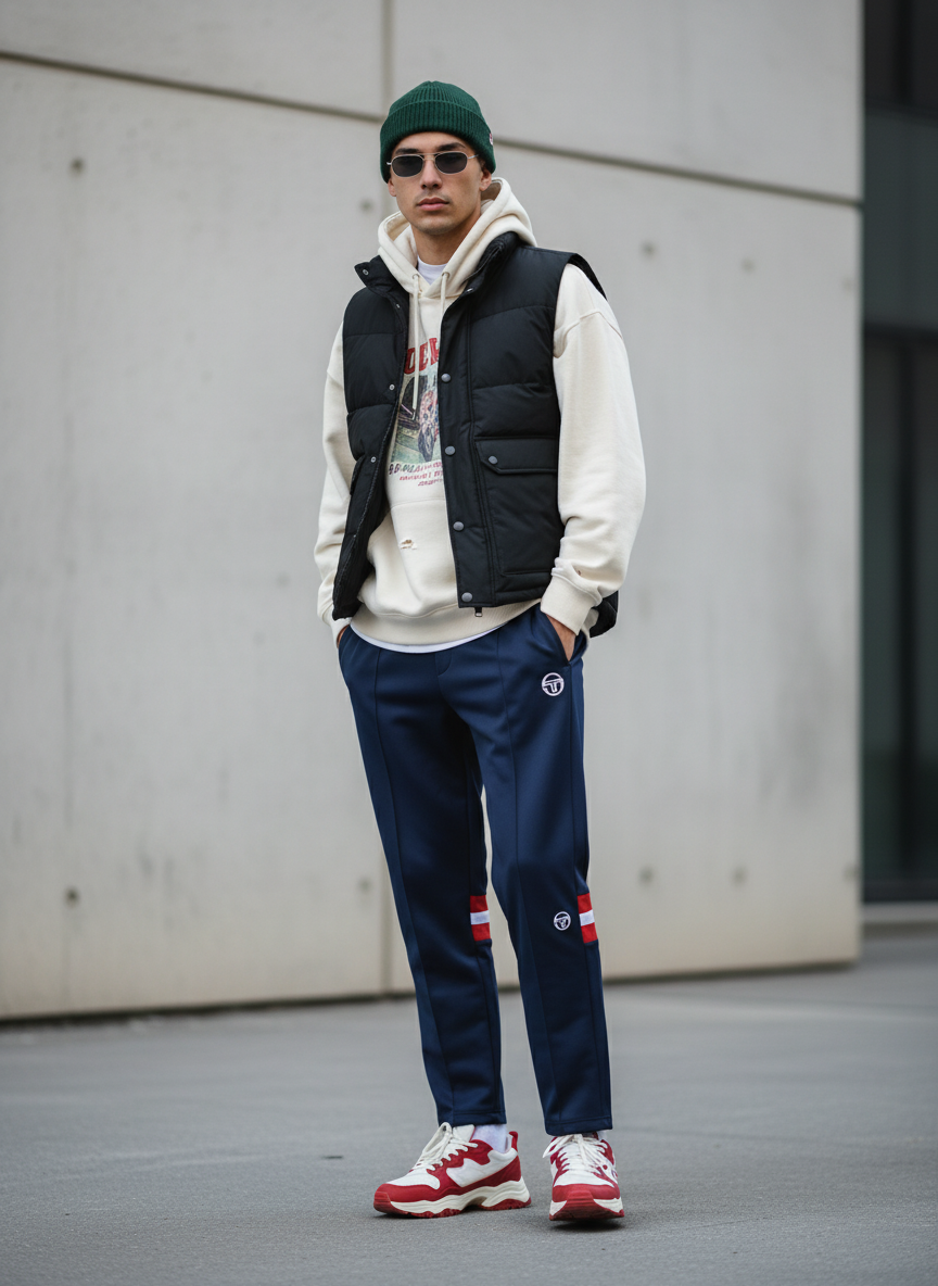Rimini Track Pant- Maritime Blue