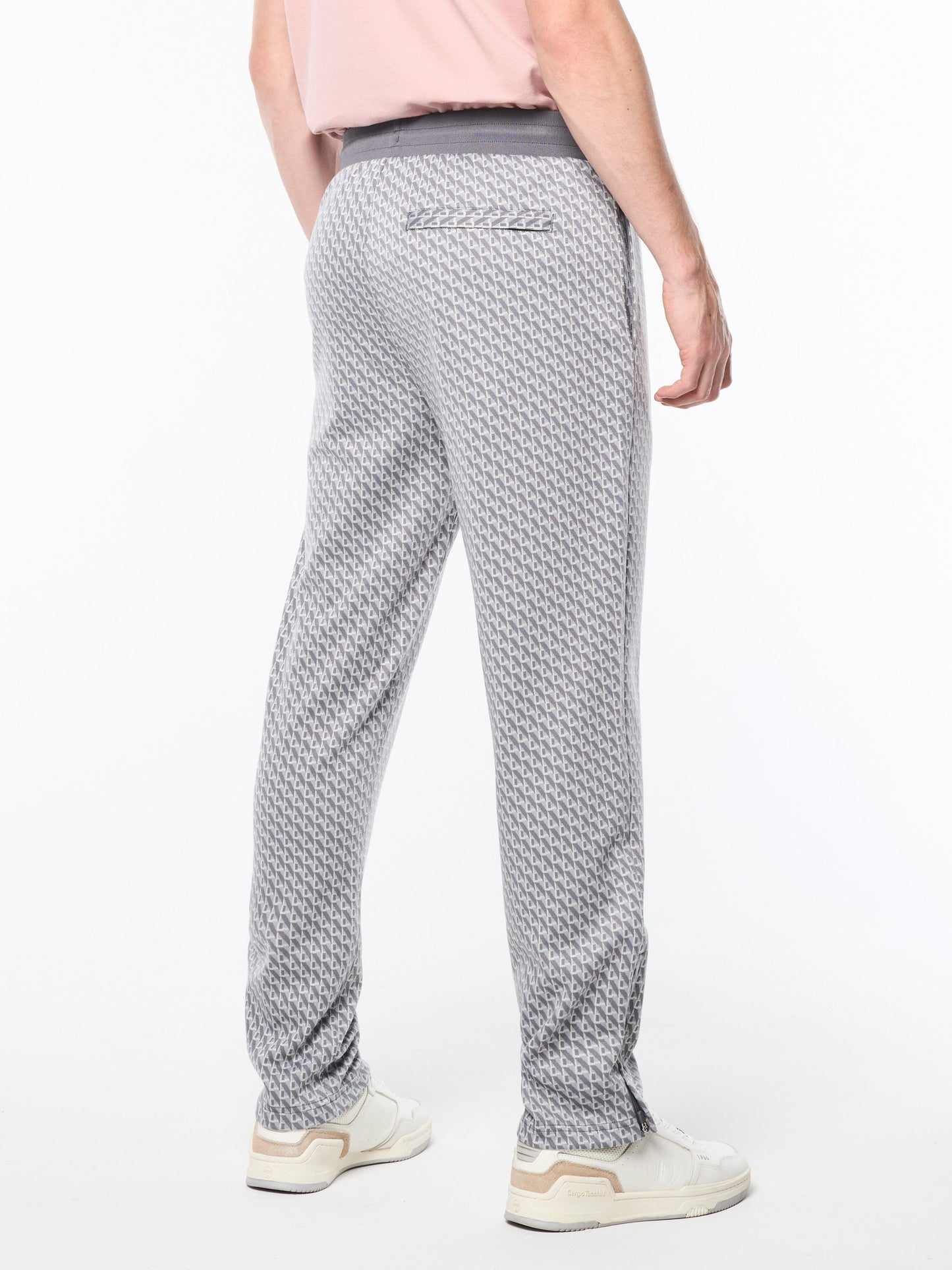 Paolo Knit Track Pant- Quiet Shade