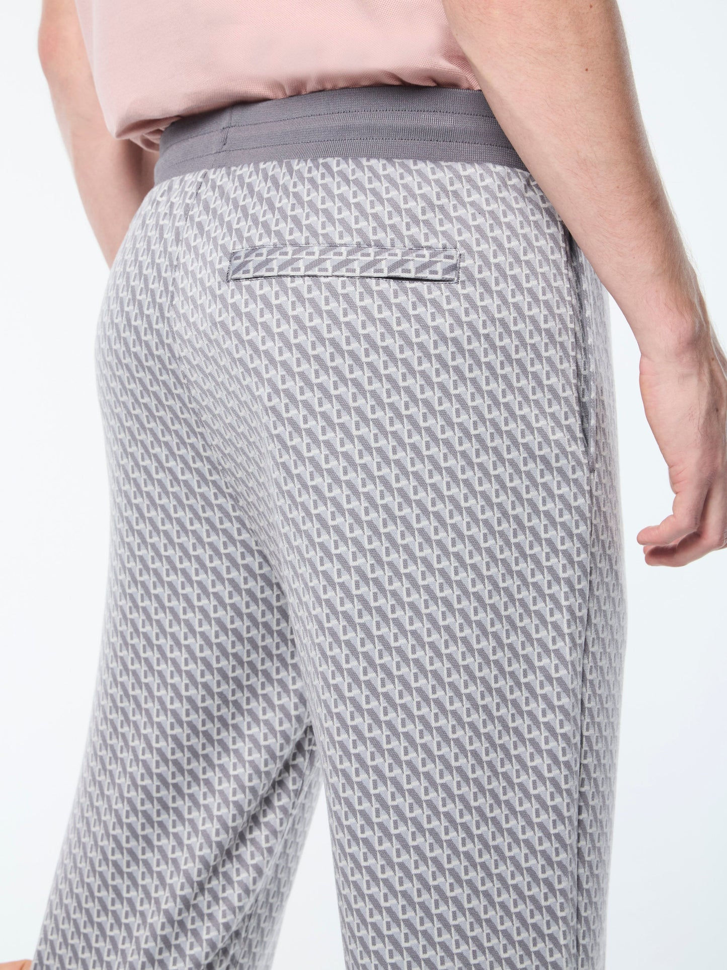 Paolo Knit Track Pant- Quiet Shade