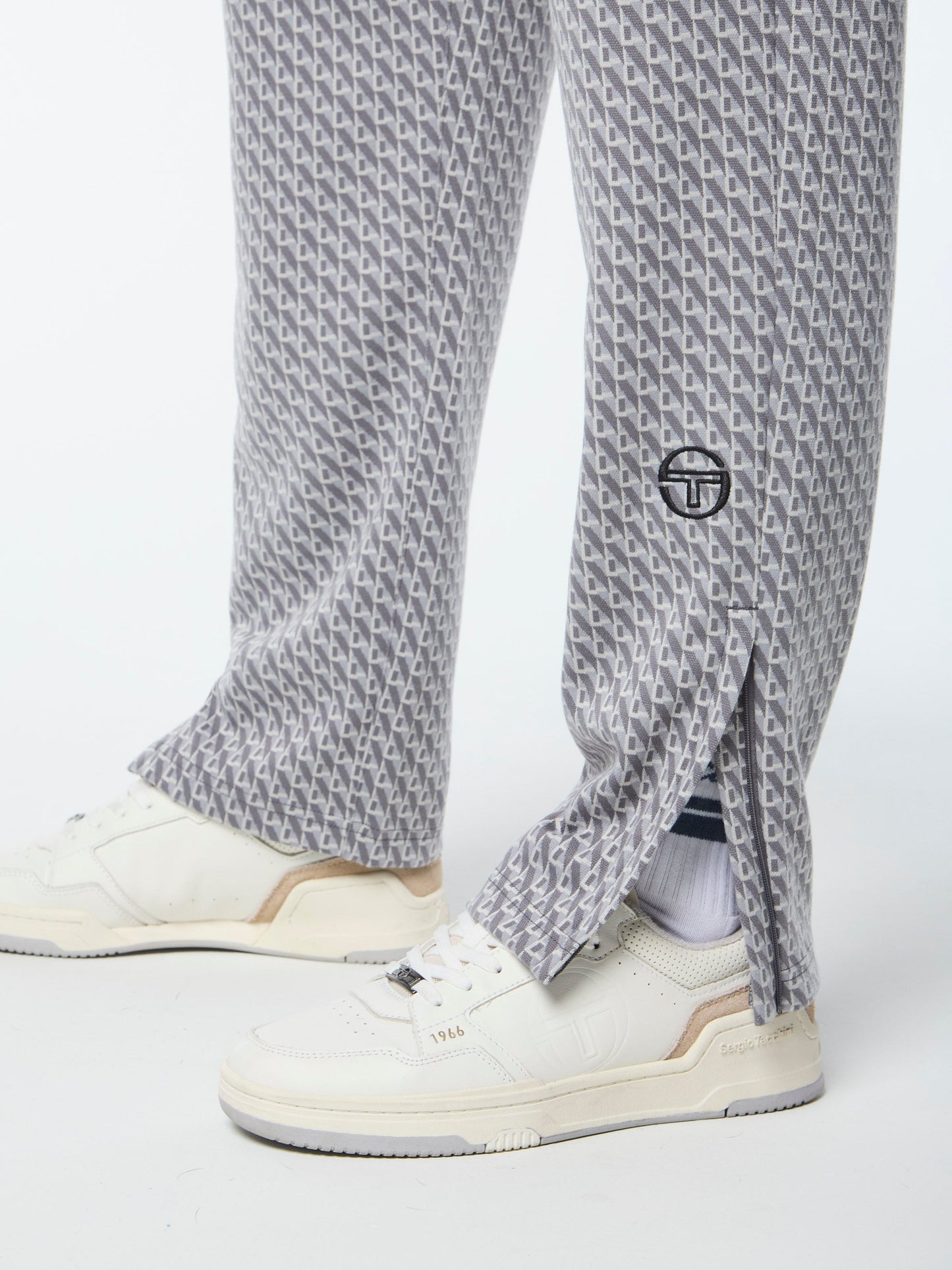Paolo Knit Track Pant- Quiet Shade