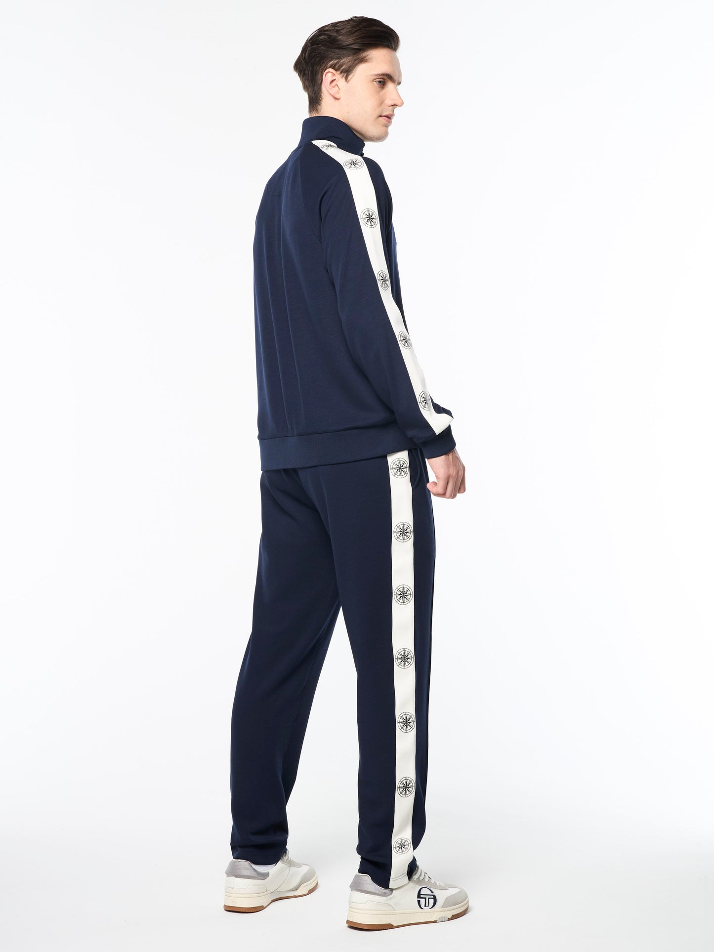 Bussola Track Jacket- Maritime Blue