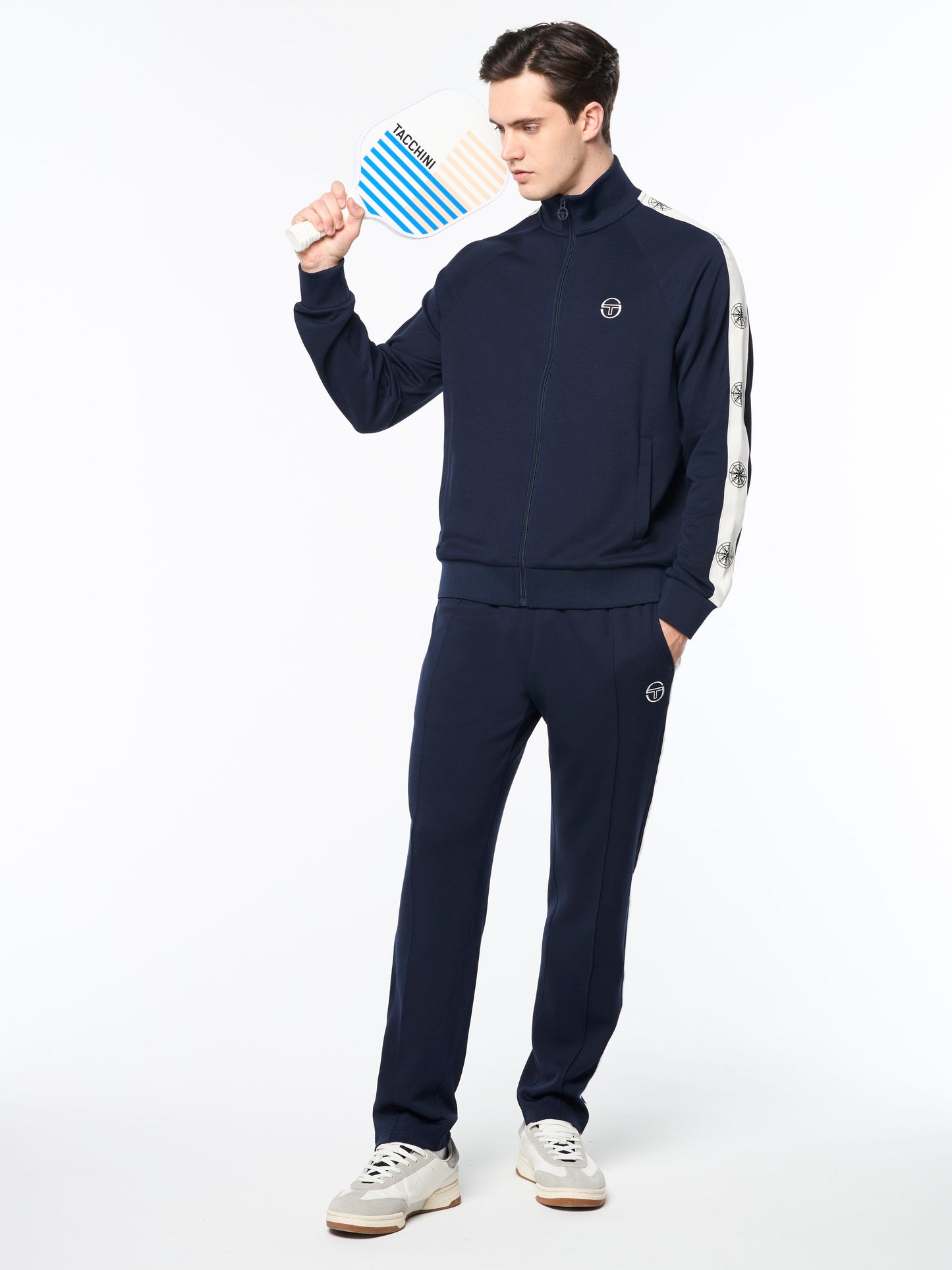 Bussola Track Jacket- Maritime Blue