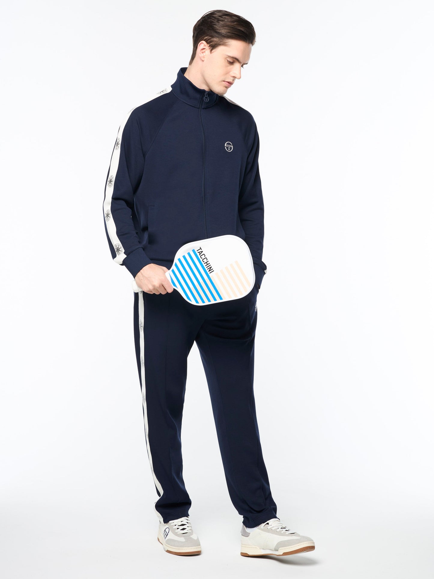 Bussola Track Jacket- Maritime Blue