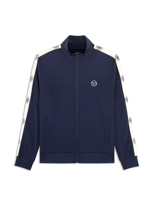 Bussola Track Jacket- Maritime Blue