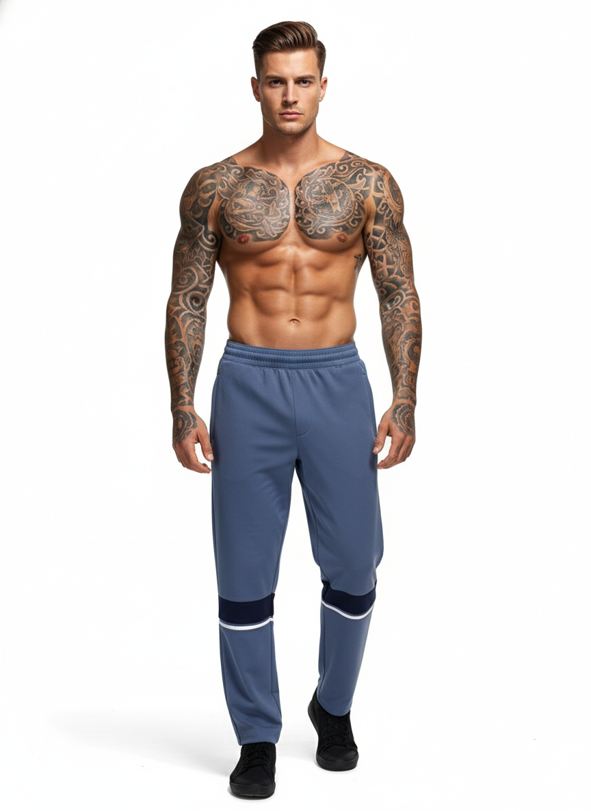 New Damarindo Track Pant- Blue Indigo