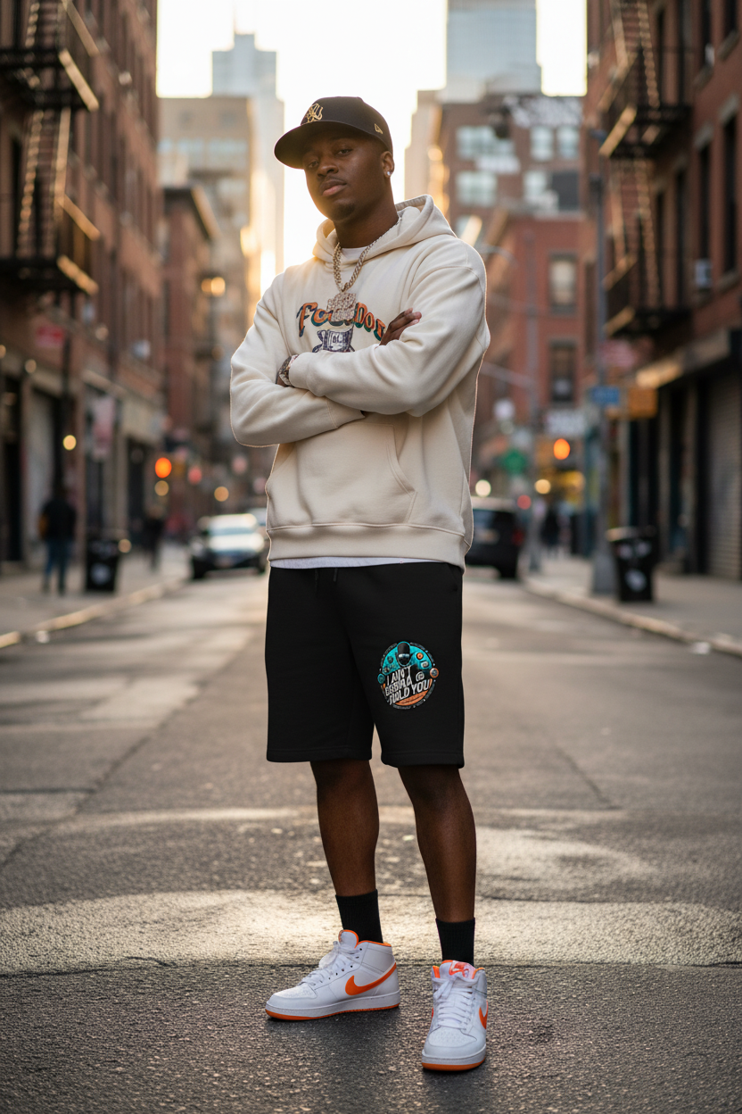 Men's fleece shorts
