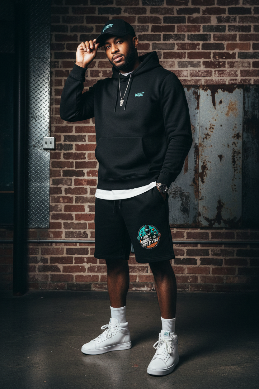 Men's fleece shorts