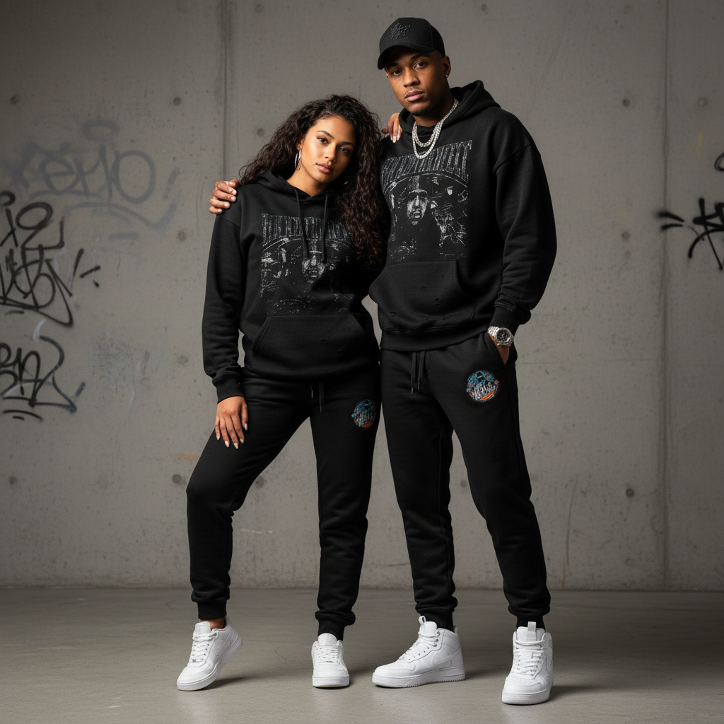 Unisex fleece sweatpants