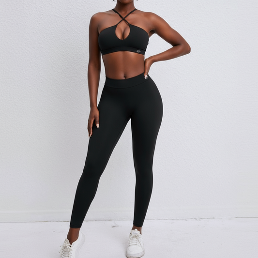 V Back Leggings